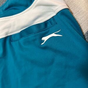 Blue and White XL Slazenger tennis skort